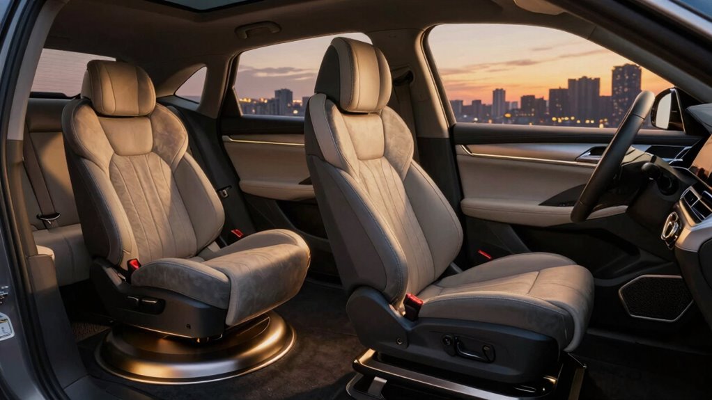 rotating seats improve safety