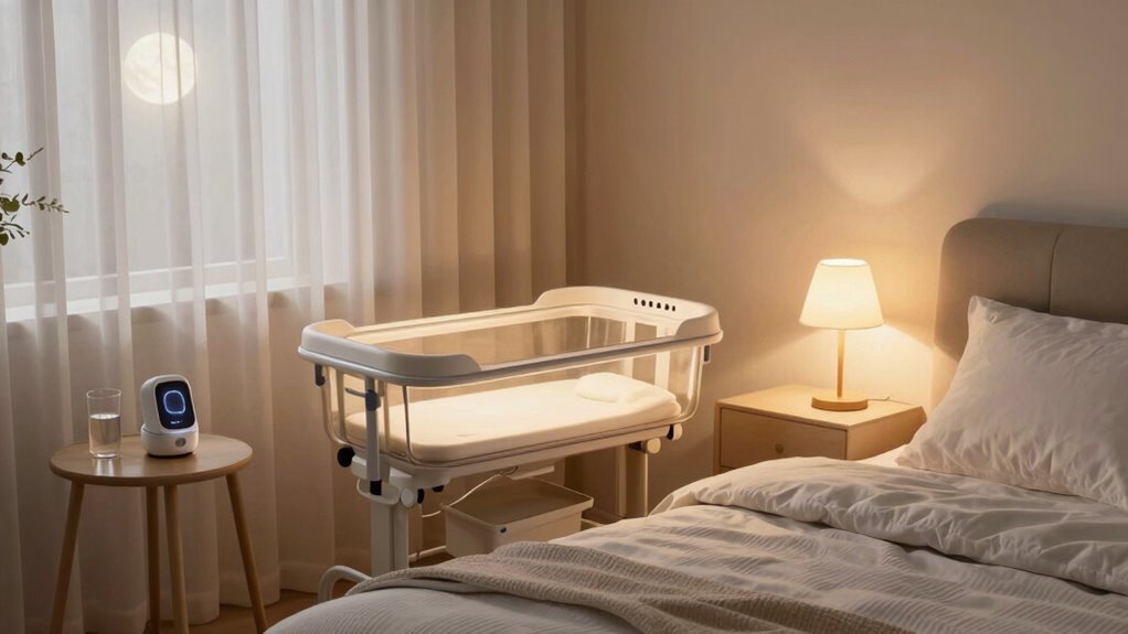 safe organized sleep environment