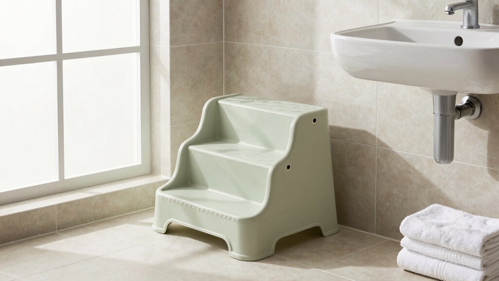 safe organized toddler bathroom