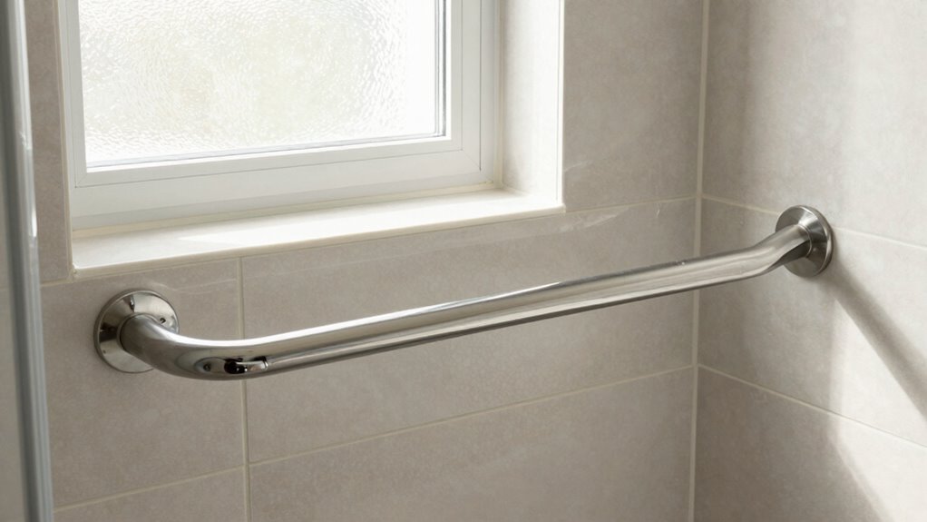 safety outside shower area