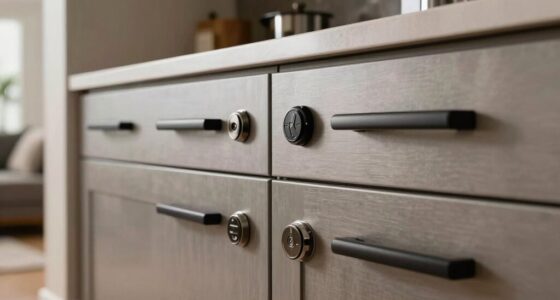 secure storage throughout house
