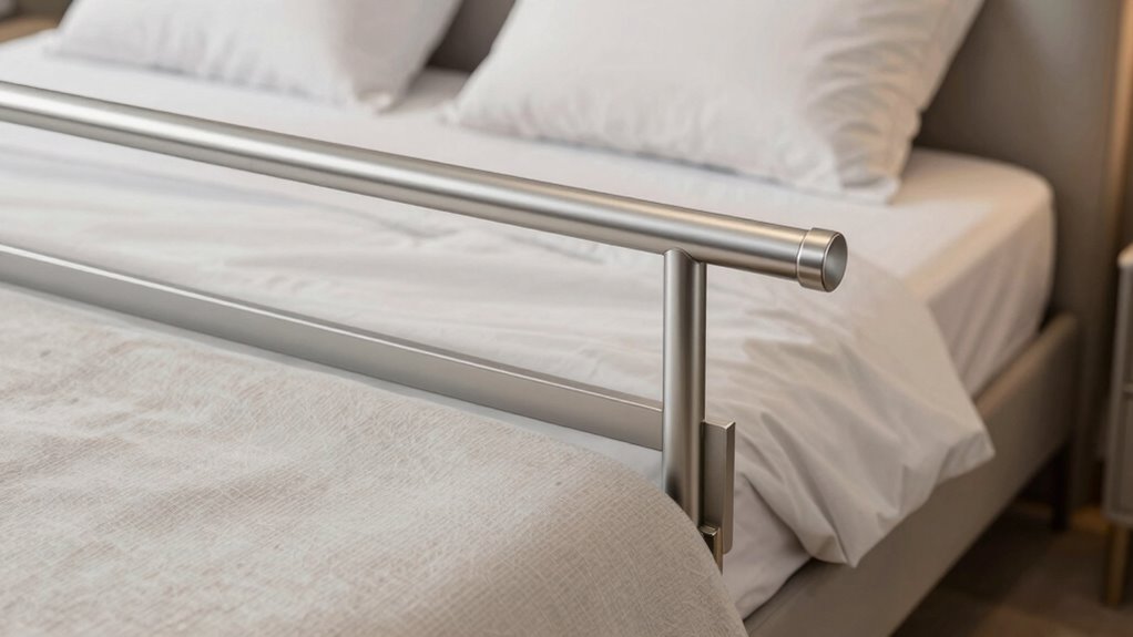 securely install child bed rails