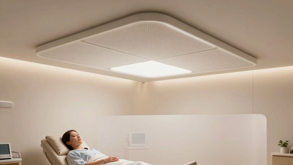 silent recovery room environment