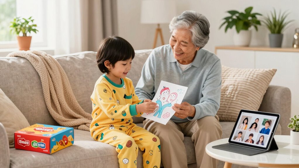 simplify grandparent visits for kids
