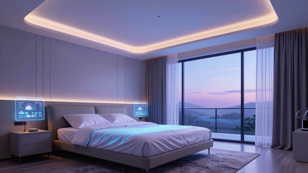 smart adaptive seamless bedroom