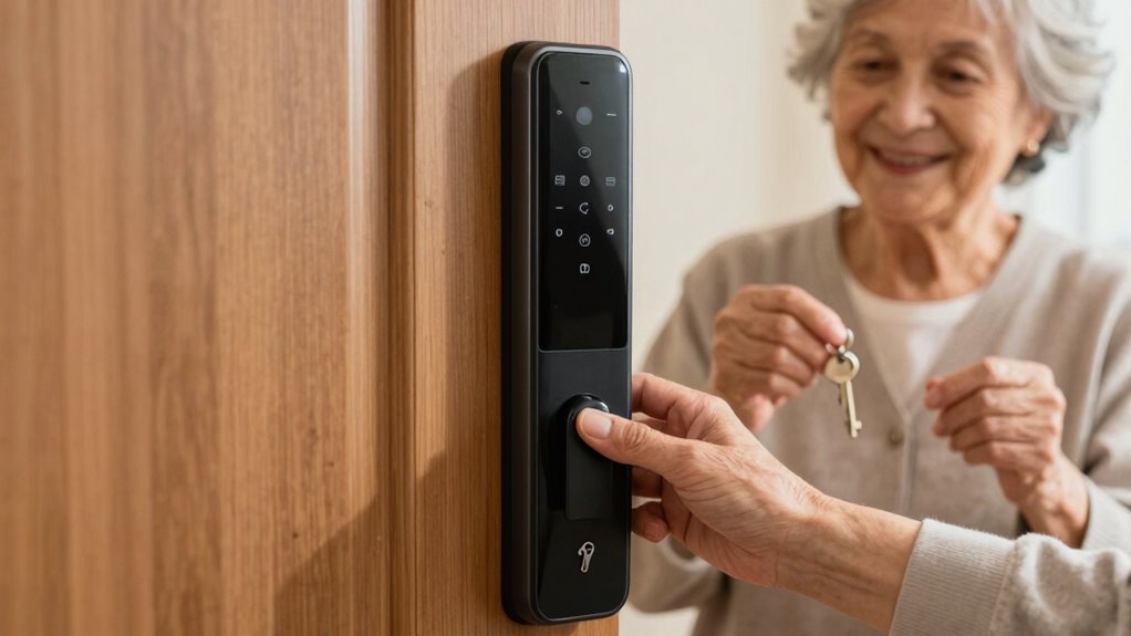 smart locks with backup access
