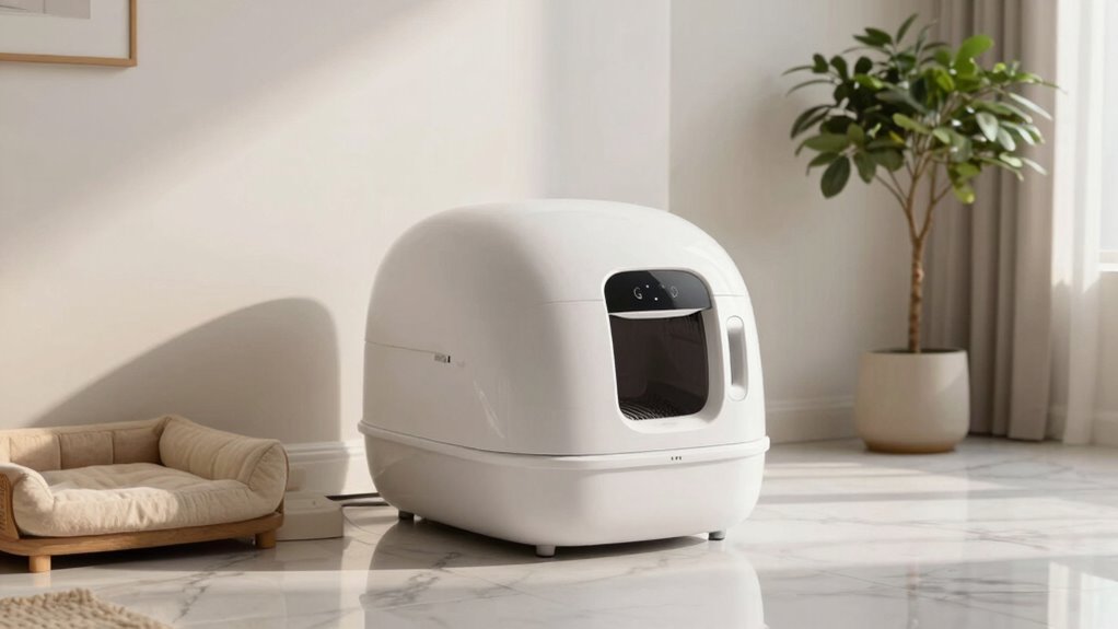 smart self cleaning litter boxes