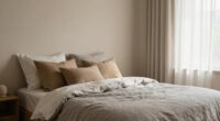 soft harmonious bedroom palettes