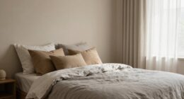 soft harmonious bedroom palettes