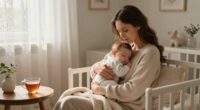 soothing postpartum daily schedule