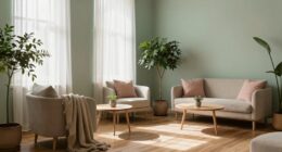 soothing shared space colors