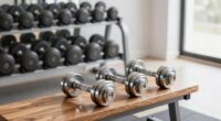 space saving versatile weight setup