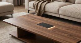 stylish unobtrusive charging furniture