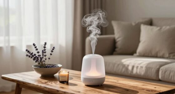 subtle balanced scent application