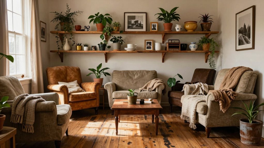 sustainable vintage tech integrated interiors