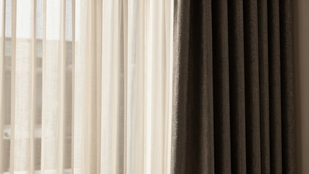 versatile insulating light control curtains
