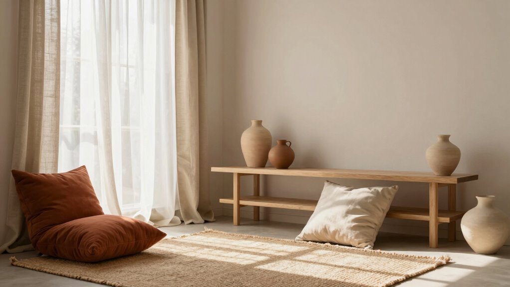 warm minimalist cozy decor