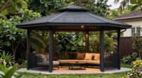 year round backyard shelter