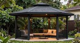 year round backyard shelter