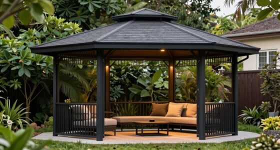 year round backyard shelter