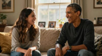 A glimpse at Sasha and Malia Obama growing up in public eye