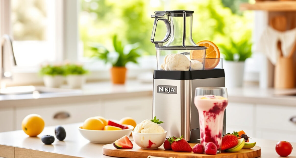 Beat the Summer Heat with Ninja CREAMi Deluxe Ice Cream Maker