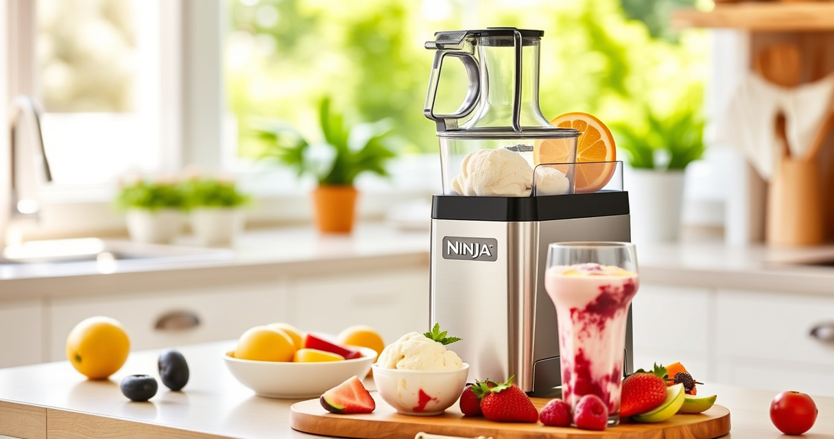 Beat the Summer Heat with Ninja CREAMi Deluxe Ice Cream Maker