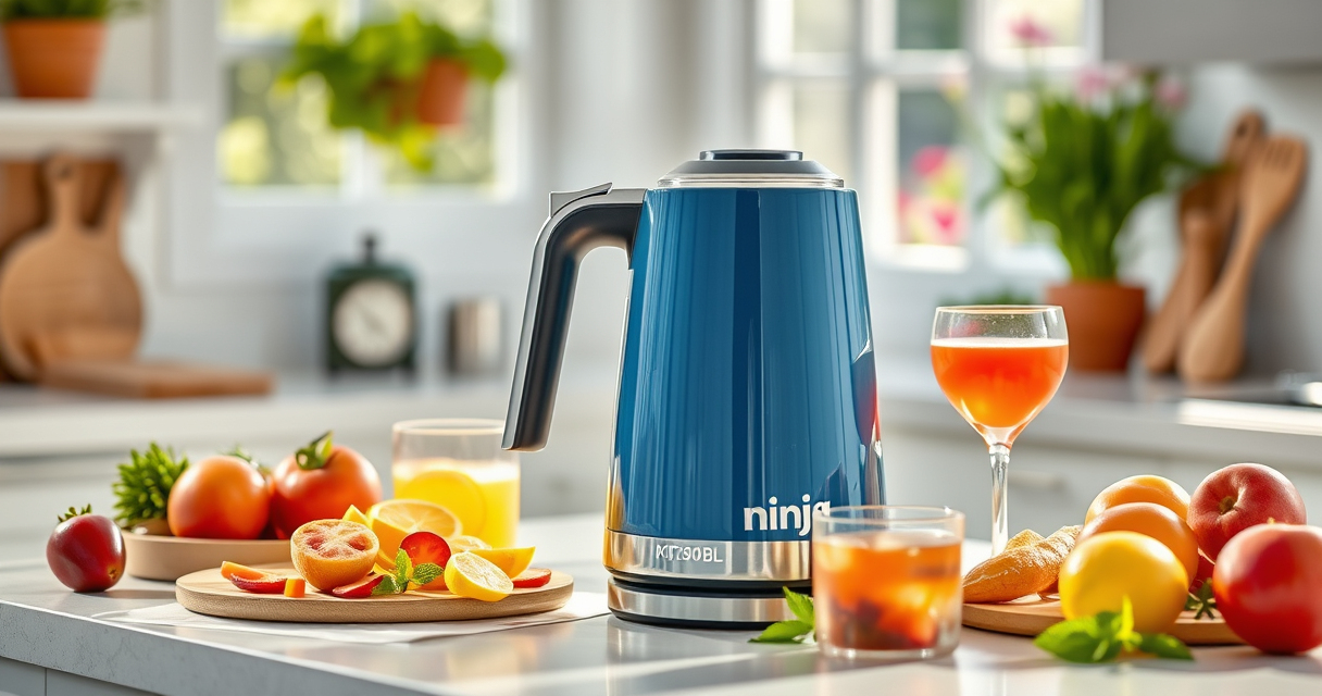 Chill and Brew: Using Ninja KT200BL Electric Kettle for Iced Tea