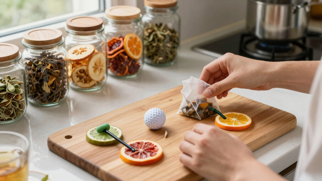 Fruity Golf-Inspired Teas