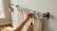 I’m Putting a Curtain Rod on My Entryway Wall (It’s a Smart Storage Trick!)