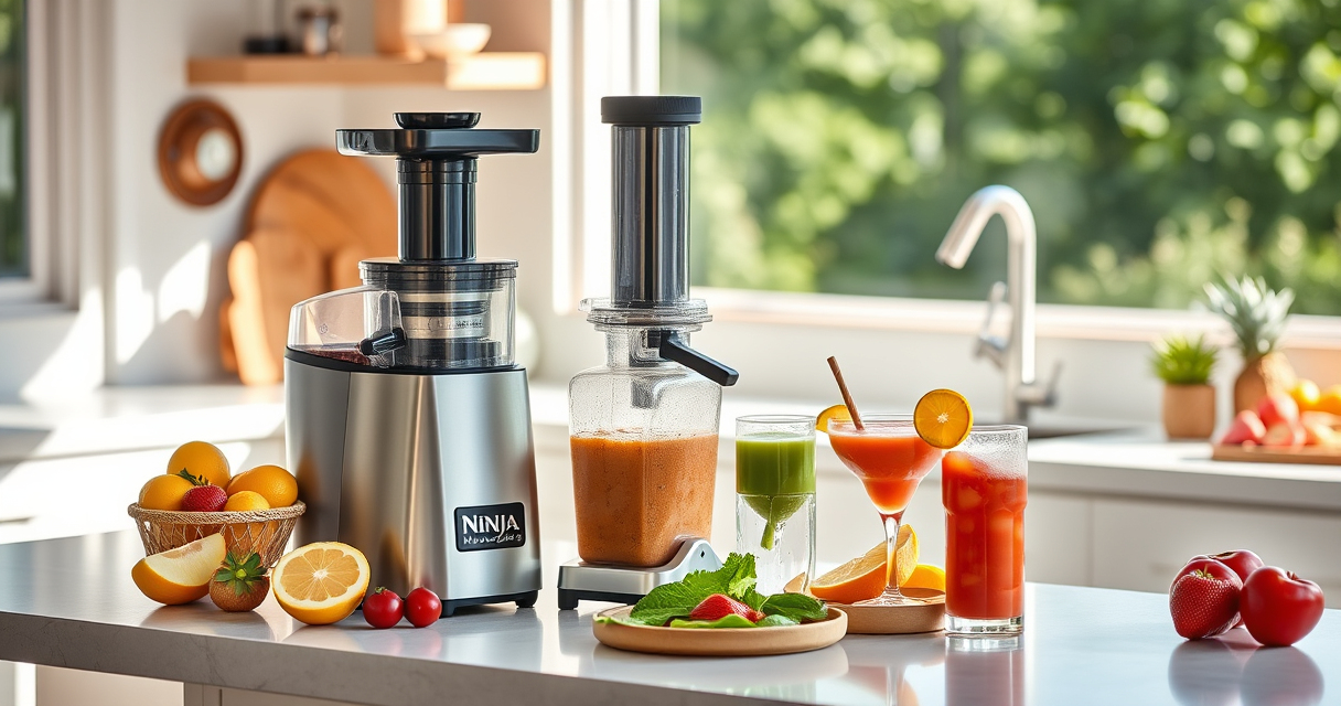 Refreshing Summer Juice with the Ninja NeverClog Cold Press Juicer