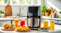 Summer Crispy Veggie Fritters with Ninja Foodi Air Fryer