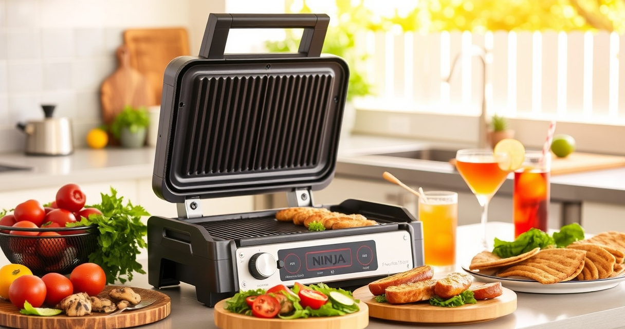 Summer Grilling Made Easy: Ninja Foodi Pro 5-in-1 Indoor Grill