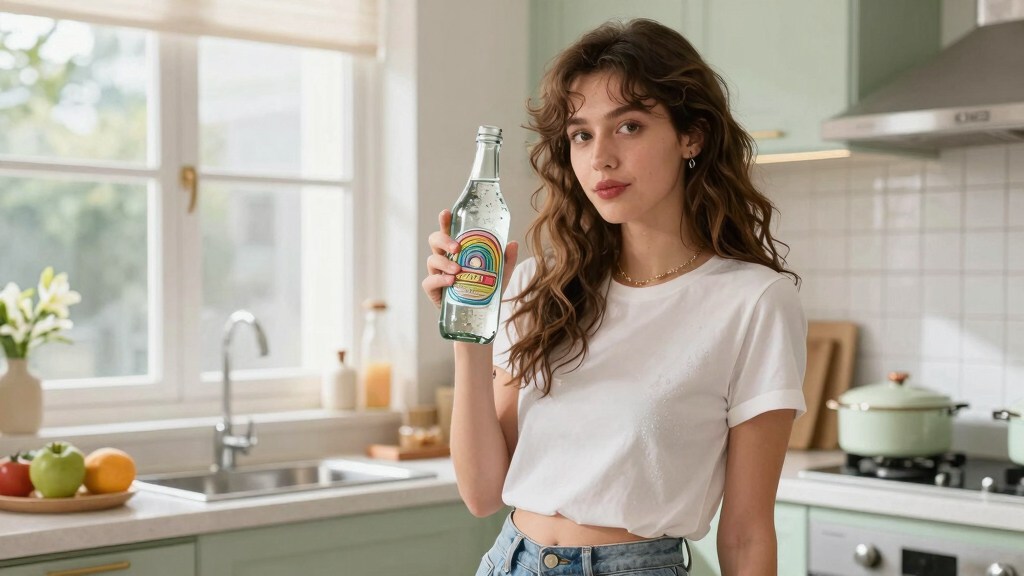 Y2K-Themed Sparkling Water Campaigns