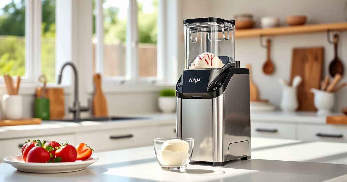 Beat the Summer Heat with Ninja CREAMi Deluxe Ice Cream Maker