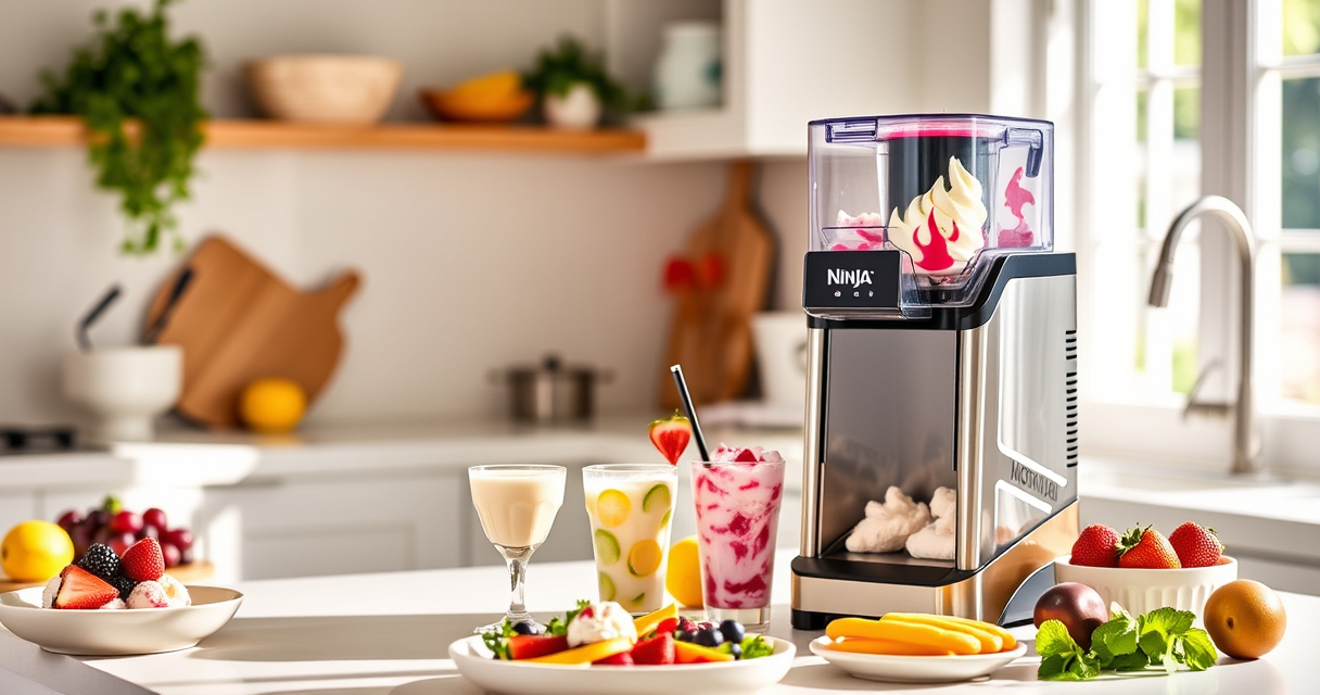 Create Summer-Friendly Soft Serve with Ninja CREAMi Swirl
