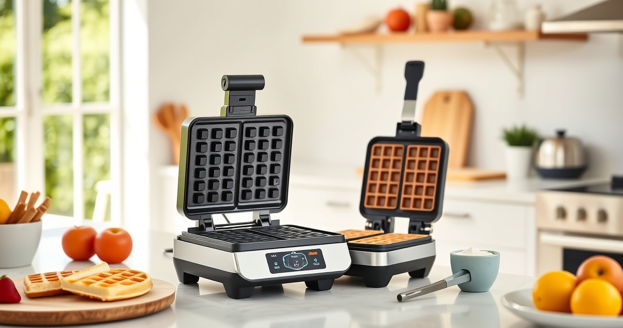 Enjoy Perfect Summer Waffles with Ninja Belgian Waffle Maker Pro