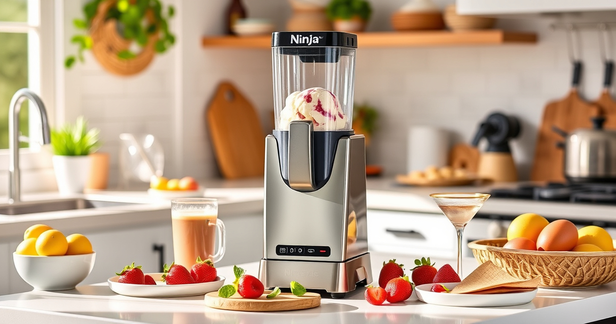 Make Summer Sweet Treats with the Ninja NC301 CREAMi Ice Cream Maker