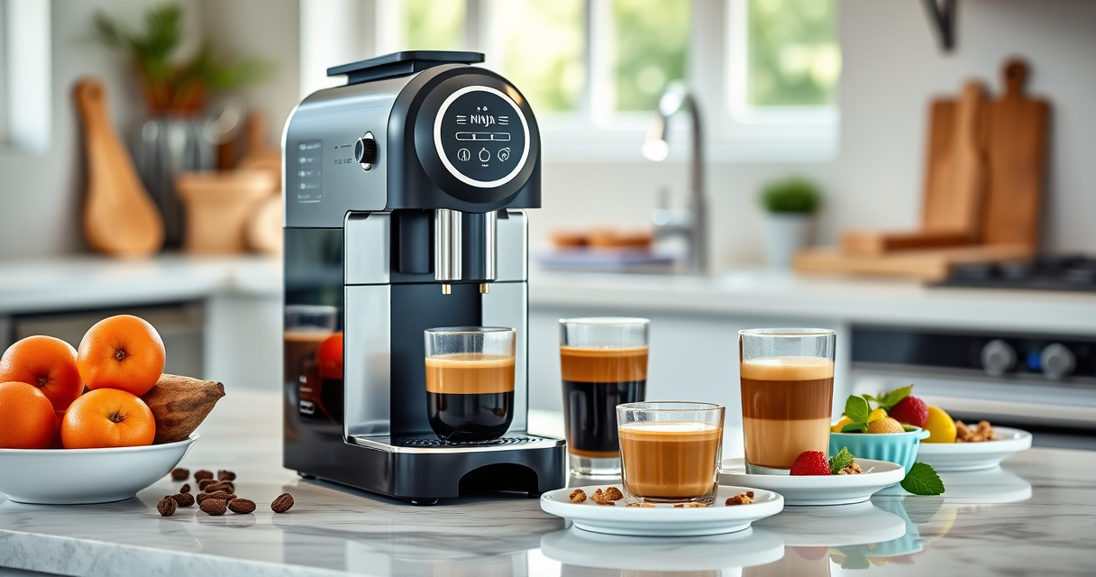 Master Summer Iced Espresso Drinks with the Ninja Luxe™ Café Mini
