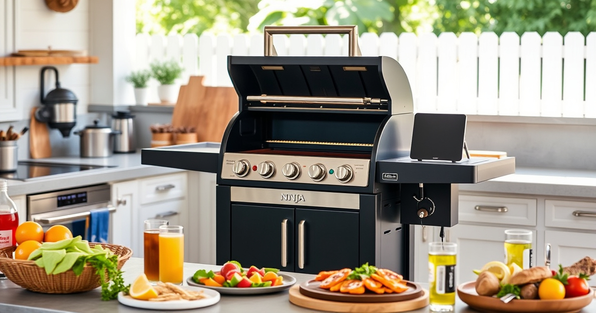 Master the Perfect Summer BBQ with Ninja OG951 Woodfire Pro Grill