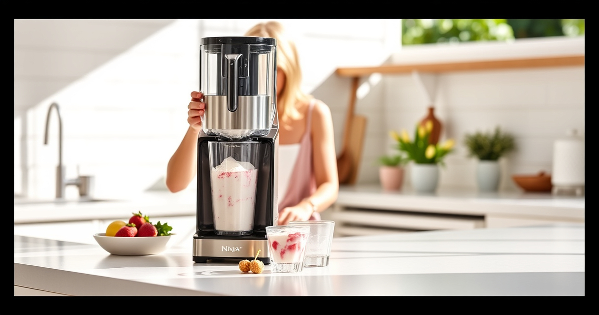 Ninja CREAMi Ice Cream Maker: Perfect for Summer Homemade Treats