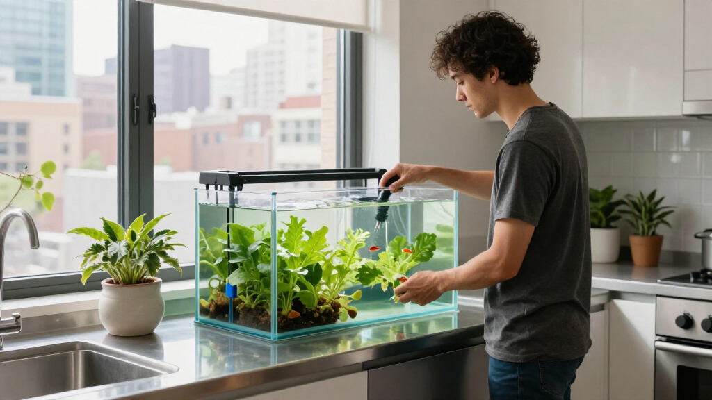 NYC Apartment Aquaponics