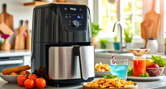 Summer Grilled Veggie Skewers with Ninja DoubleStack XL Air Fryer