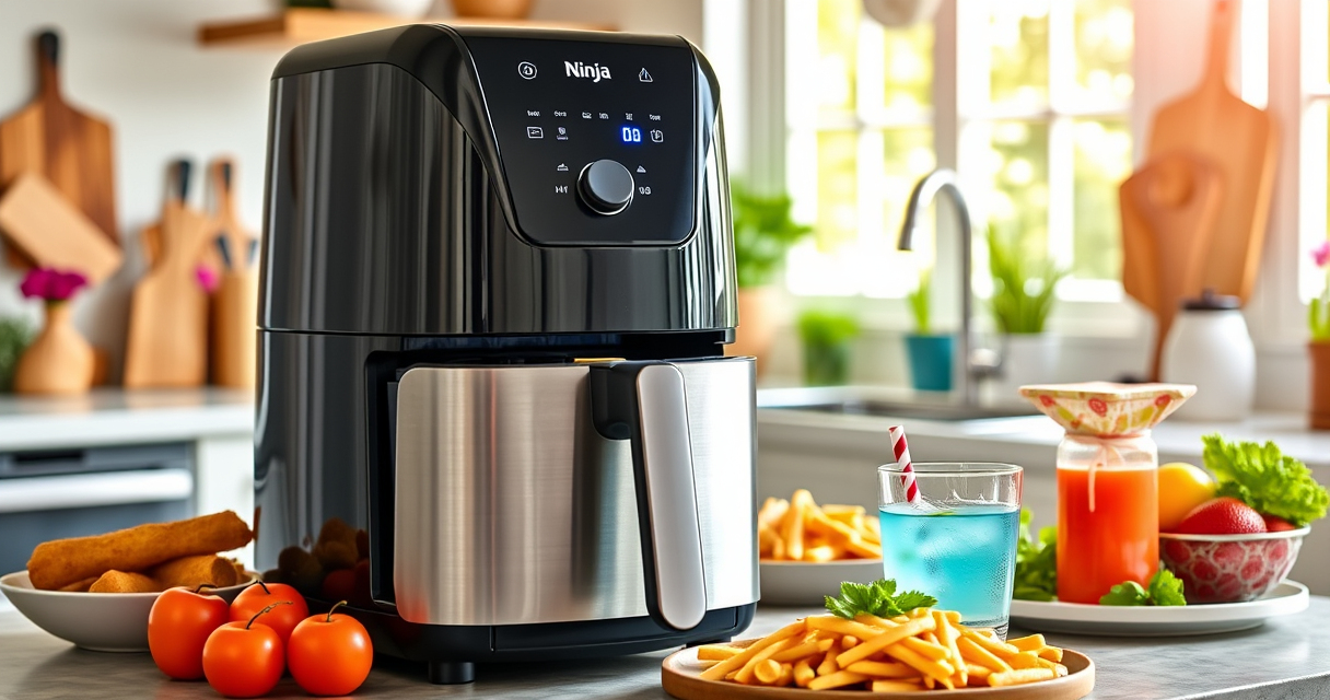 Summer Grilled Veggie Skewers with Ninja DoubleStack XL Air Fryer
