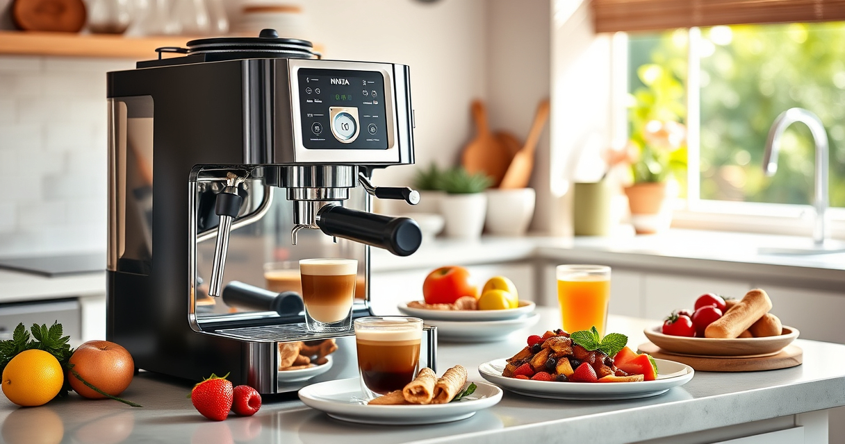 Summer Iced Espresso with the Ninja Luxe Café Pro