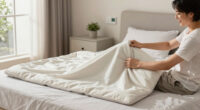 This Chic $60 Cooling Comforter Cut My Summer Electricity Bill In Half