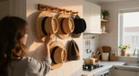 Your Next Best Hat Storage Is Actually Hanging In The Kitchen