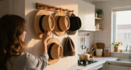 Your Next Best Hat Storage Is Actually Hanging In The Kitchen