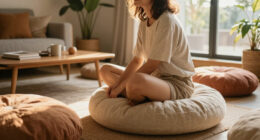 10 Floor Cushions That Instantly Create Cozy Reading Nooks (And Extra Seating!)