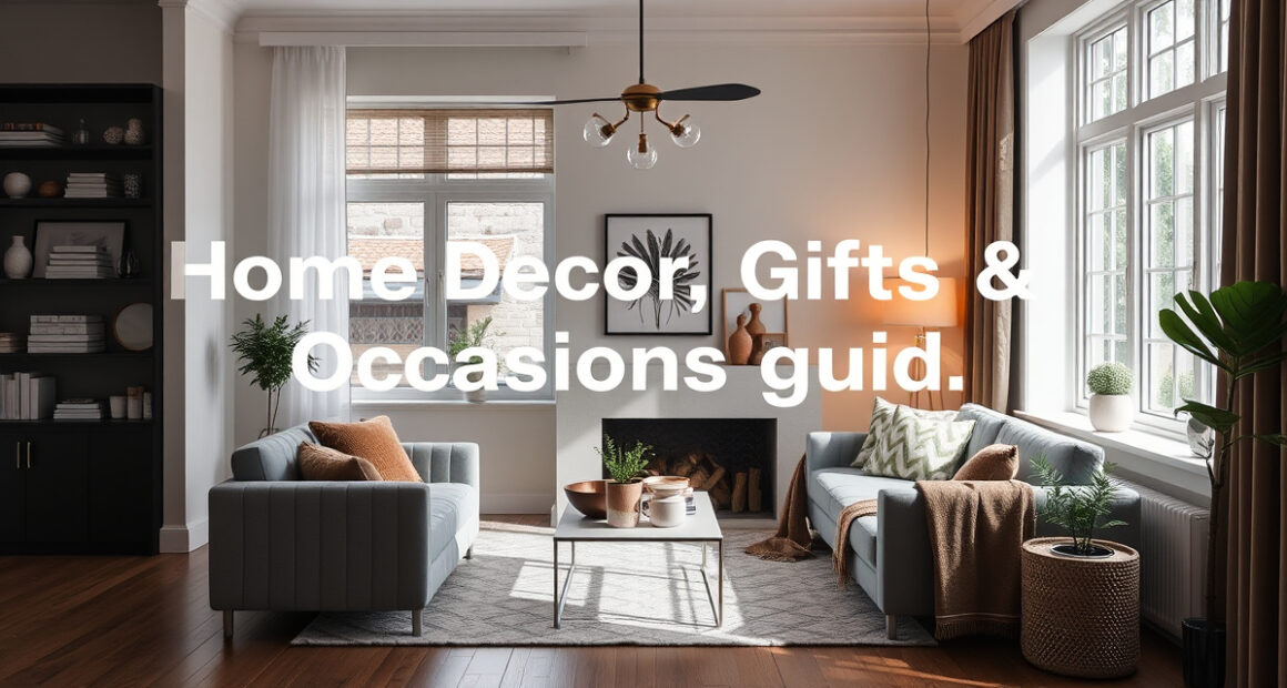 Home Decor, Gifts & Occasions: A Complete Guide to Thoughtful Living and Giving